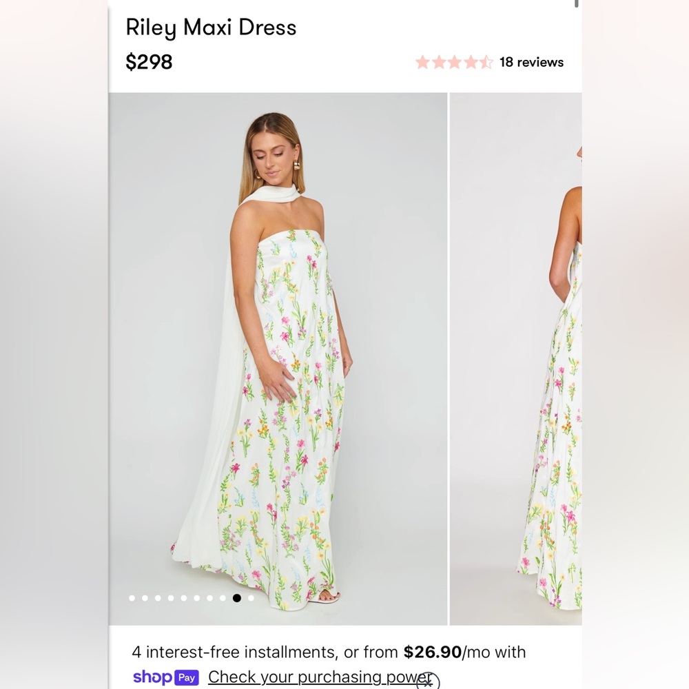 Show Me Your MuMu Riley Maxi Dress - Picture 5 of 6